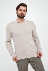 Sweter męski Sachar JOOP!. Swetry męskie JOOP!, m, bez wzorów, bez kołnierzyka, bez ramiączek. W wyprzedaży za 527.20 zł.