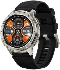 Smartwatch Maxcom Smartwatch Maxcom FW110 Kronos Wodoszczelny Amoled 1.43 ATS30085L srebrny. Szare zegarki smartwatch MAXCOM, bez wzorów. Za 987.80 zł.