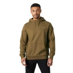 Bluza z kapturem Helly Hansen Massif Graphic. Brązowe bluzy męskie Helly Hansen, m, bez wzorów, z kapturem. Za 342.50 zł.