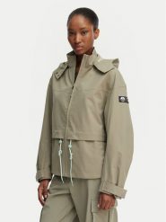 Guess Kurtka przejściowa W6GL03 W1406 Khaki Regular Fit. Brązowe kurtki damskie Guess, xs, z aplikacjami, z syntetyku, bez kaptura. Za 864.99 zł.