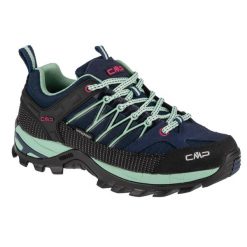 Buty trekkingowe damskie CMP 62MN Rigel Low Wmn Trekking. Czarne obuwie trekkingowe damskie CMP, z gumy, bez zapięcia. Za 399.99 zł.