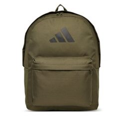 Plecak adidas. Brązowe plecaki męskie Adidas, bez wzorów, sportowe. Za 99.99 zł.
