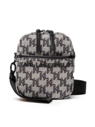 KARL LAGERFELD Torebka 221W3030 Szary. Szare listonoszki damskie KARL LAGERFELD, bez wzorów, z materiału, bez dodatków. Za 489.99 zł.