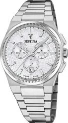 Zegarek męski Festina F20059-1 srebrny. Szare zegarki męskie Festina, bez wzorów, srebrne. Za 2,948.64 zł.