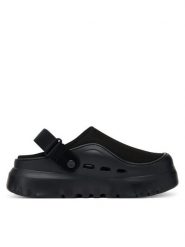 Ugg Klapki M Peakmod 1166912 Czarny. Czarne klapki męskie UGG, bez wzorów, ze skóry, bez zapięcia. Za 529.99 zł.