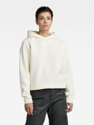 G-Star Raw Bluza D22358-A971-D113 Écru Relaxed Fit. Bluzy damskie G-Star Raw, xl, bez wzorów, z bawełny, retro, bez ramiączek, bez kaptura. Za 299.99 zł.