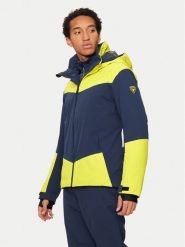 Rossignol Kurtka narciarska Wispile RLNMJ08 Zielony Regular Fit. Zielone kurtki sportowe męskie Rossignol, na zimę, m, bez wzorów, z syntetyku, bez kaptura, narciarskie. Za 1,259.00 zł.