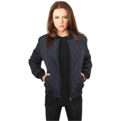 Damska parka Urban Classic Diamond Nylon Parka. Niebieskie parki damskie Urban Classics, m, bez wzorów, z nylonu, bez kaptura. Za 206.95 zł.