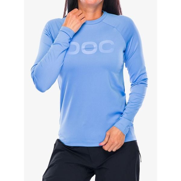 Bluza rowerowa damska POC Reform Enduro Jersey. Niebieskie bluzy damskie POC, bez wzorów, z jersey, bez ramiączek, bez kaptura. Za 286.99 zł.