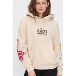 Bluza z nadrukiem Alice in Wonderland - Kremowy. Białe bluzy damskie House, l, bez wzorów, bez ramiączek, bez kaptura. Za 119.99 zł.