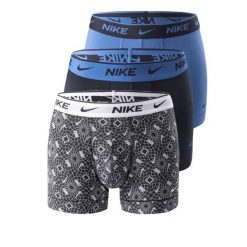 Bokserki męskie Nike Everyday Cotton Stretch Trunk 3 pary. Białe bokserki męskie BP3 UNDERWEAR, bez wzorów. Za 149.99 zł.