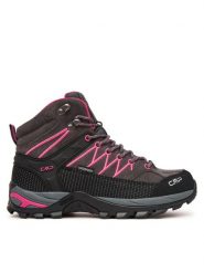 CMP Trekkingi Rigel Mid Wp 3Q12946 Szary. Szare obuwie trekkingowe damskie CMP, ze skóry, bez zapięcia. Za 529.99 zł.