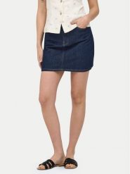 ONLY Spódnica jeansowa Stella 15339630 Granatowy Regular Fit. Niebieskie spódnice damskie ONLY, m, bez wzorów, z bawełny. Za 139.99 zł.