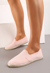 Różowe Tenisówki Espadryle Slip On Na Płaskiej Podeszwie Liodelia. Czerwone trampki i tenisówki damskie Born2be, bez wzorów, z jeansu, bez zapięcia. Za 44.99 zł.