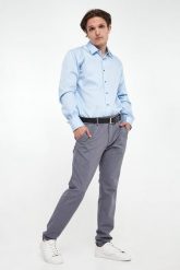 Spodnie męskie chinosy Steen-W JOOP! JEANS. Eleganckie spodnie męskie JOOP! Jeans, bez wzorów, z jeansu. W wyprzedaży za 554.25 zł.