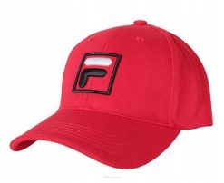 Czapka tenisowa Fila Baseball Cap Forze czerwona. Czerwone czapki damskie Fila, bez wzorów, z bawełny, eleganckie. Za 63.99 zł.