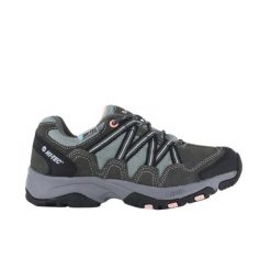 HI-TEC Florence Low WP - niskie buty wodoodporne. Szare buty zimowe męskie Hi-tec, bez wzorów, bez obcasa, bez zapięcia. Za 415.99 zł.
