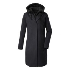 Parka damska z kapturem Killtec GW 20. Brązowe parki damskie KILLTEC, na zimę, bez wzorów, z kapturem. Za 809.00 zł.