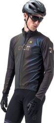 Kurtka rowerowa męska Alé Giubbino Iridescent Reflective. Kurtki sportowe męskie ALÉ CYCLING, na lato, m, bez wzorów, z elastanu, bez kaptura, rowerowe. Za 907.00 zł.