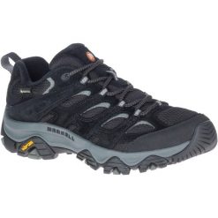Buty sportowe Merrell Moab 3 szare damskie. Czerwone obuwie trekkingowe damskie Merrell, z gore-texu, bez zapięcia. Za 638.30 zł.