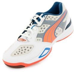 Damskie buty wewnętrzne Puma Agilio W 41 - lekkie i oddychające. Fioletowe obuwie sportowe damskie Puma, bez wzorów, bez zapięcia. Za 281.99 zł.