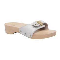 Klapki turystyczne damskie Scholl Pescura Heel Light. Szare klapki damskie Scholl, na lato, bez wzorów, z gumy, retro, bez obcasa, na szpilce, bez zapięcia. Za 254.24 zł.