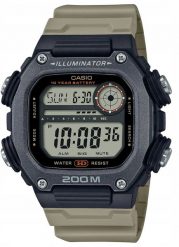 Zegarek Casio Zegarek Męski Casio CASIO ILLUMINATOR DIVER 200m ( 50 mm). Zegarki męskie Casio, bez wzorów. Za 224.59 zł.