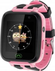 Smartwatch Kruger&Matz SmartKid Różowy (KM0469P). Czerwone zegarki smartwatch Kruger&Matz, bez wzorów. Za 176.42 zł.