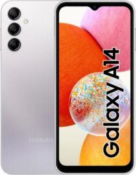 Smartfon Samsung Galaxy A14 4/128GB Srebrny (SM-A145RZS). Szare smartfony SAMSUNG. Za 699.88 zł.