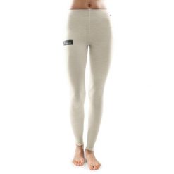 Damskie legginsy termoaktywne do sportów zimowych z wełny Ultimate Loe. Brązowe bielizna sportowa damska SIROKO, bez wzorów, z wełny. Za 317.00 zł.