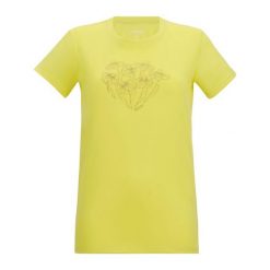 T-shirt Damski Kwiaty Fingal. Żółte t-shirty damskie Regatta, bez wzorów, casualowe, bez kołnierzyka, bez ramiączek. Za 76.99 zł.