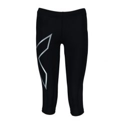 Legginsy treningowe damskie 2XU Core Compression 3/4. Czarne legginsy damskie 2XU, bez wzorów. Za 139.99 zł.