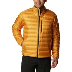 Kurtka puchowa męska Columbia Pebble Peak Down. Czerwone kurtki męskie Columbia, m, bez wzorów, z puchu, sportowe, bez kaptura. Za 1,499.00 zł.