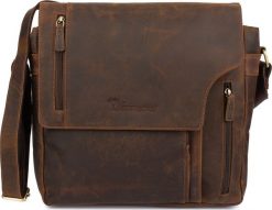 Beltimore Torba męska skórzana na ramię laptopa 13" duża A4 brązowa nubuk biznesowa Beltimore N26. Brązowe torby na laptopa damskie Beltimore, bez wzorów, z nubiku. Za 384.99 zł.