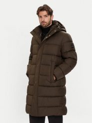 BOSS Płaszcz zimowy H-Cenuto 50540474 Brązowy Regular Fit. Brązowe płaszcze męskie Boss, na zimę, m, bez wzorów, z syntetyku, bez kołnierzyka, bez kaptura. Za 2,199.00 zł.