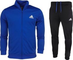 Adidas Dres męski adidas Primegreen Essentials Small Logo niebiesko-czarny HE1882 4. Czarne komplety dresowe męskie Adidas, m, bez wzorów, z dresówki. Za 244.84 zł.