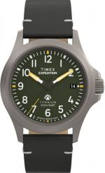 Zegarek męski Timex TW2W78100 czarny. Czarne zegarki męskie Timex, bez wzorów. Za 1,965.26 zł.