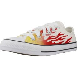 Tenisówki Converse Model Chuck Taylor All Star Fames Kolor Biały. Białe trampki i tenisówki damskie Converse, bez wzorów, z tkaniny, bez zapięcia. Za 356.35 zł.