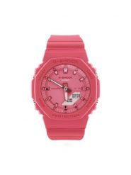 G-Shock Zegarek GMA-P2100PP-4AER Różowy. Czerwone, analogowe zegarki damskie G-Shock. Za 399.99 zł.