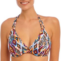 Damski top do kostiumu kąpielowego Freya Viva la fiesta. Brązowe stroje kąpielowe damskie Freya, bez wzorów, z elastanu. Za 232.00 zł.