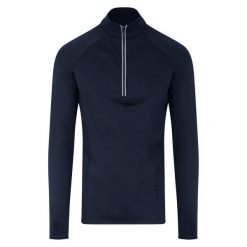 Bluza Męska CoolFlex Half Zip. Czarne bluzy męskie JUST COOL, l, bez wzorów, bez ramiączek, bez kaptura. Za 153.99 zł.