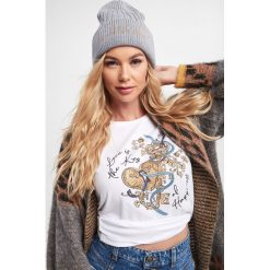 Czapka beanie wełniana LIU JO. Czapki damskie Liu Jo, bez wzorów, z wełny. W wyprzedaży za 251.37 zł.