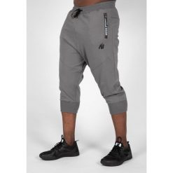 Spodnie fitness męskie 3/4 Gorilla Wear Knoxville Sweatpants. Szare spodnie sportowe męskie GORILLA WEAR, m, bez wzorów, z dresówki, na fitness i siłownię. Za 233.00 zł.