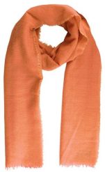Przejściowy Szalik z Dziewiczą Wełną (Virgin Wool) - Fraas - Pomarańcz. Szaliki męskie V. Fraas, bez wzorów, z materiału. Za 85.00 zł.