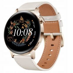 Smartwatch Huawei Watch GT 3 Active 42mm Biały (55027150). Białe zegarki smartwatch Huawei, bez wzorów. Za 940.38 zł.
