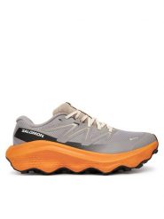 Salomon Buty do biegania Ultra Flow 2 Gore-Tex L47884200 Szary. Szare buty sportowe męskie Salomon, bez wzorów, z gore-texu, bez zapięcia, do biegania, gore-tex. Za 659.99 zł.