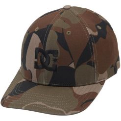 Czapka DC Shoes Cap Star Stretch Fit Hat, Dla obu płci. Czapki damskie DC Shoes, bez wzorów, z bawełny, retro. Za 190.00 zł.
