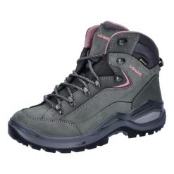 Buty trekkingowe damskie Lowa Renegade Evo Mid Gtx. Czerwone obuwie trekkingowe damskie Lowa, z materiału, za kostkę, bez zapięcia. Za 1,119.00 zł.
