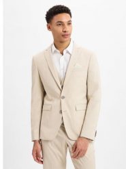 Finshley & Harding kurtka modułowa - Oakland Mężczyźni Slim Fit beżowy, 102. Brązowe kurtki męskie Finshley & Harding, m, bez wzorów, z syntetyku, klasyczne, bez kaptura. Za 699.95 zł.