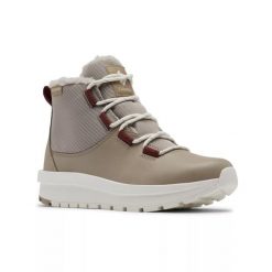 Buty damskie Columbia Moritza Y. Brązowe obuwie trekkingowe damskie Columbia, bez zapięcia. W wyprzedaży za 509.00 zł.